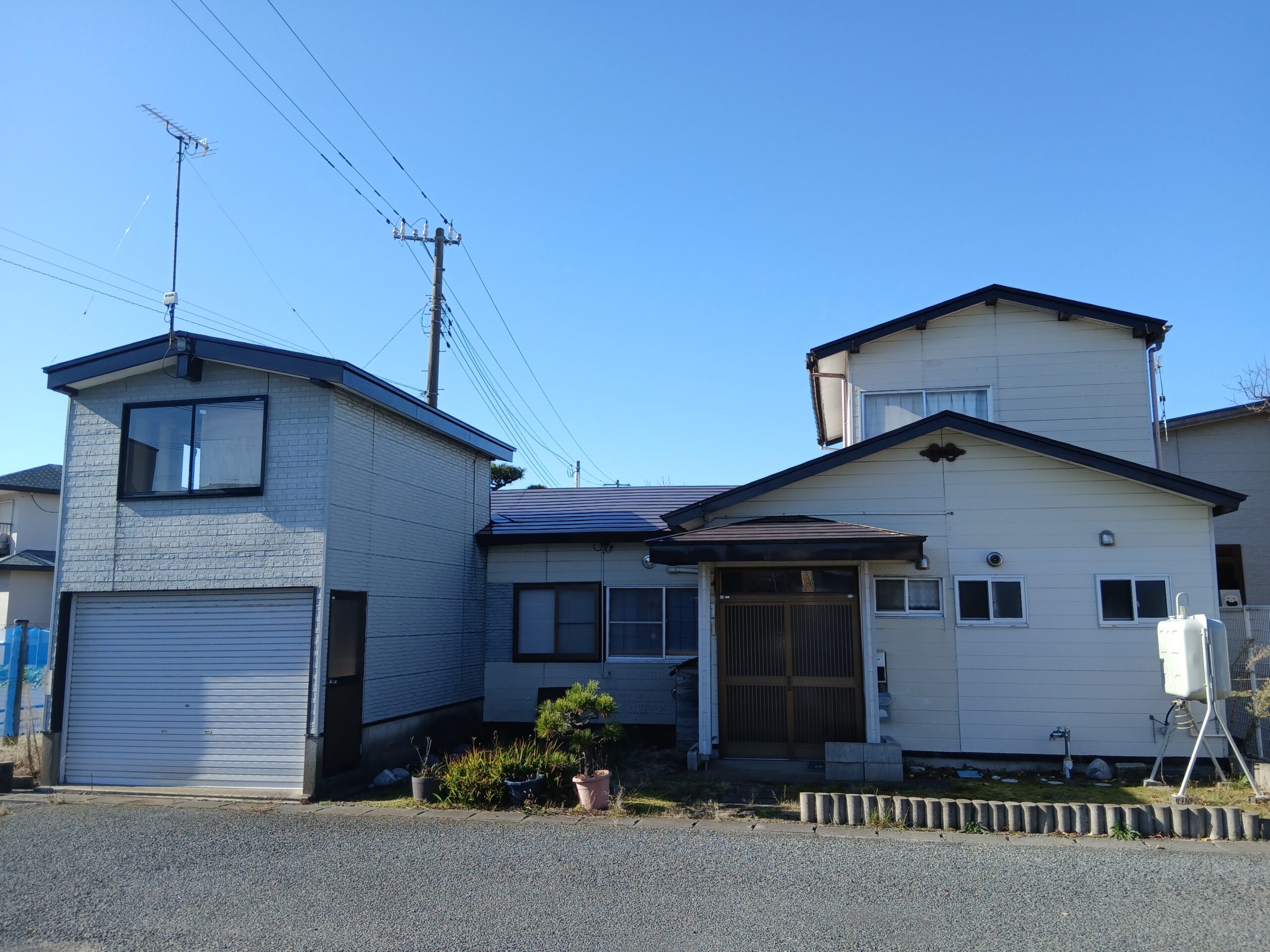 能代市字田子向中古物件　2階建5DK